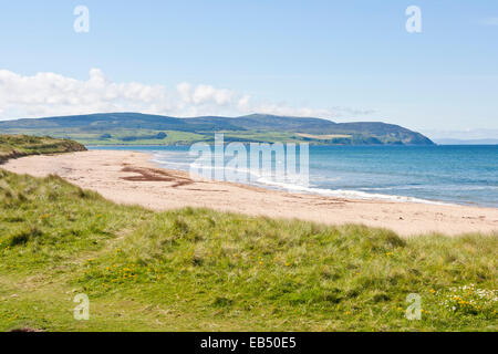 View of Westport Beach on Kintyre in Argyll Scotland Stock Photo