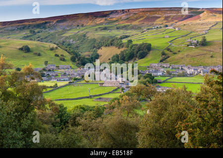 Yorkshire Dales village of Gunnerside in Swaledale, England, North ...