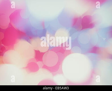Abstract colorful bokeh background Stock Photo
