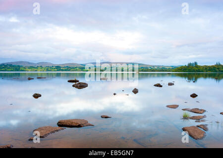 View of The Lake Eske in Donegal, Ireland Stock Photo