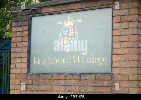 King Edward VI College, Stourbridge, West Midlands, England, UK Stock Photo