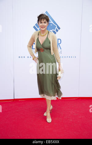 Bayerischer Fernsehpreis 2014 Arrivals and Winner at the Prinzregenten Theater on May 23.2014  Featuring: Anja Kruse Where: Munich, Germany When: 23 May 2014 Stock Photo