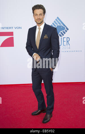 Bayerischer Fernsehpreis 2014 Arrivals and Winner at the Prinzregenten Theater on May 23.2014  Featuring: Wayne Carpendale Where: Munich, Germany When: 23 May 2014 Stock Photo