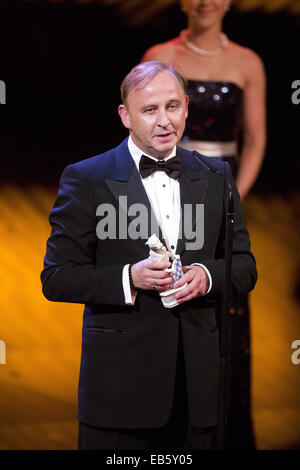 Bayerischer Fernsehpreis 2014 Arrivals and Winner at the Prinzregenten Theater on May 23.2014  Featuring: Alexander Held Where: Munich, Germany When: 23 May 2014 Stock Photo