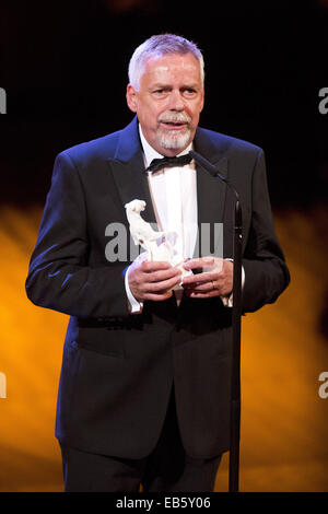 Bayerischer Fernsehpreis 2014 Arrivals and Winner at the Prinzregenten Theater on May 23.2014  Featuring: Hilmer Rolff Where: Munich, Germany When: 23 May 2014 Stock Photo
