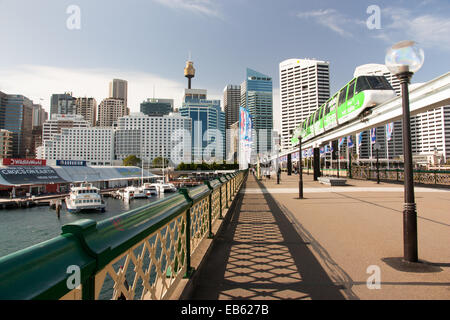 Sydney on the bridge Stock Photo