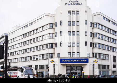Victoria Coach Station - London Stock Photo