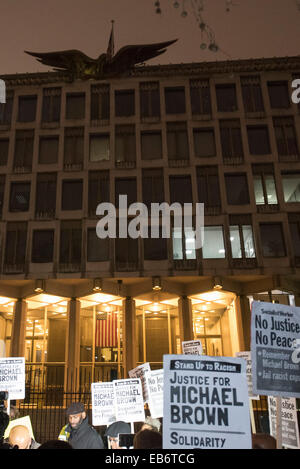 Ferguson shooting protest - London Stock Photo - Alamy