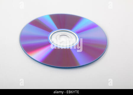 A stack of recordable discs Stock Photo