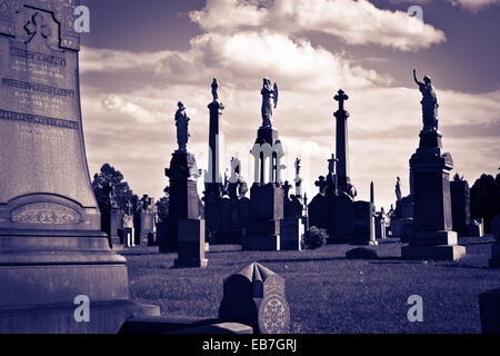 First Calvary Cemetery Queens, NY, USA, Oct. 18, 2014. Stock Photo