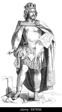 Rudolf IV der Stifter, the Founder, 1339 - 1365, Duke of Austria, Styria, Carniola and Carinthia, Count of Tyrol, Rudolf IV., 13 Stock Photo