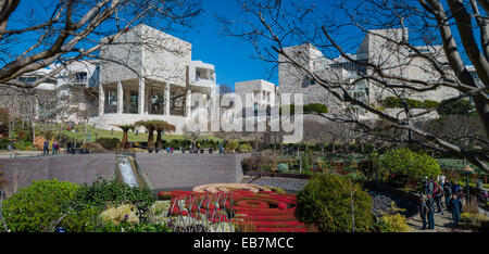 THE GETTY CENTER  LOS ANGELES   CALIFORNIA Stock Photo