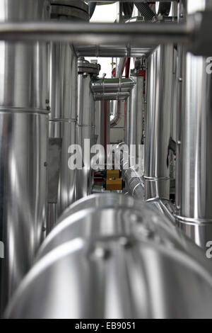 particular of industrial plant for air treatment Stock Photo