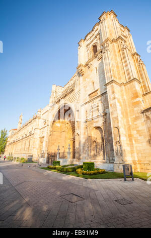 Hotel Parador of San Marcos in Leon, Way of St. James, Leon, Spain Stock Photo