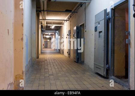 Cell inside former East German state secret security police or STASI ...