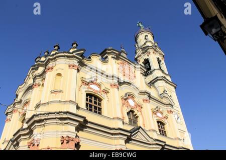 church in Crema in Italy Stock Photo