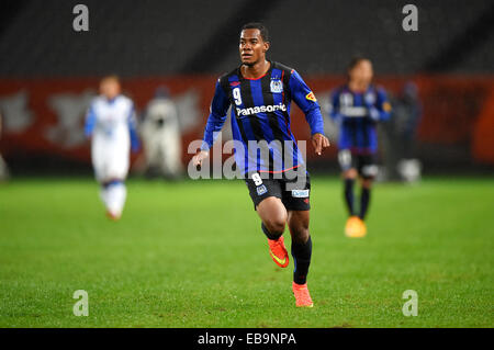 Tokyo, Japan. 26th Nov, 2014. Lins (Gamba) Football/Soccer : 94th Emperor's Cup Semifinal match between Gamba Osaka 5-2 Shimizu S-Pulse at Ajinomoto Stadium in Tokyo, Japan . © AFLO/Alamy Live News Stock Photo