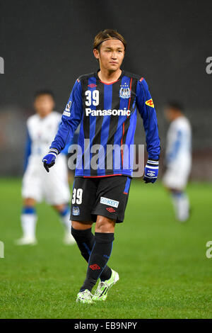 Tokyo, Japan. 26th Nov, 2014. Takashi Usami (Gamba) Football/Soccer : 94th Emperor's Cup Semifinal match between Gamba Osaka 5-2 Shimizu S-Pulse at Ajinomoto Stadium in Tokyo, Japan . © AFLO/Alamy Live News Stock Photo