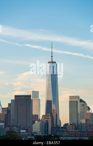 Skyline, morning light, Downtown, Manhattan, New York, United States Stock Photo
