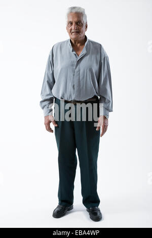Portrait of an older man smiling, Stock Photo