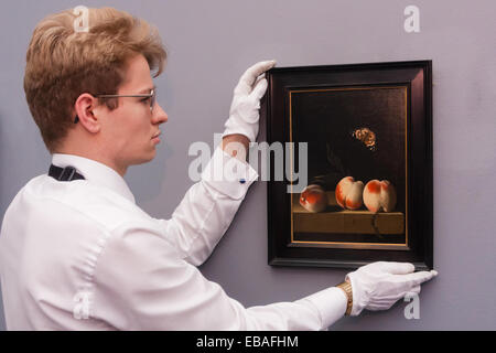 Sotheby's London, UK. 28th Nov, 2014. Sotheby's hold a preview for their December 3rd sale of Old Master and British Paintings at their Bond Street gallery. The exhibition runs from November 29th to December 3rd. PICTURED: Credit:  Paul Davey/Alamy Live News Stock Photo