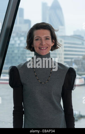 London, UK, 28 November 2014.  Thomasina Miers, Masterchef winner, founder of Wahaca, and food activist along with Unilever Project Sunlight attended the Mayor of London's Team London Youth Summit on food waste and food poverty at City Hall.  Credit:  Stephen Chung/Alamy Live News Stock Photo