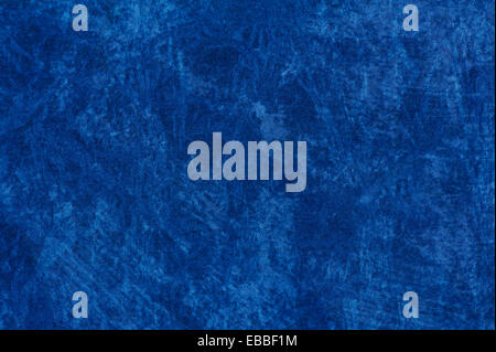Dark navy blue grunge cloth sheet texture Stock Photo