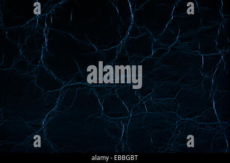 Dark blue leather texture abstract Stock Photo