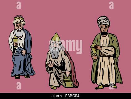 Three kings Stock Photo