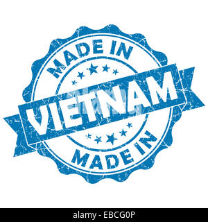 made in vietnam grunge seal Stock Photo