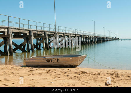 Town Jetty at Streaky Bay, SA, Australia Stock Photo