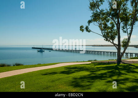 Town Jetty at Streaky Bay, SA, Australia Stock Photo