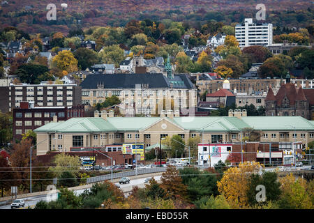 Downtown Scranton, Pennsylvania, USA Stock Photo