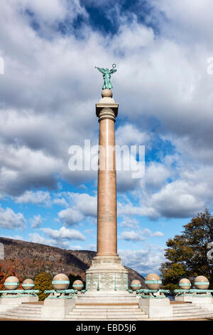 Battle Monument, West Point Military Academy campus, New York, USA Stock Photo