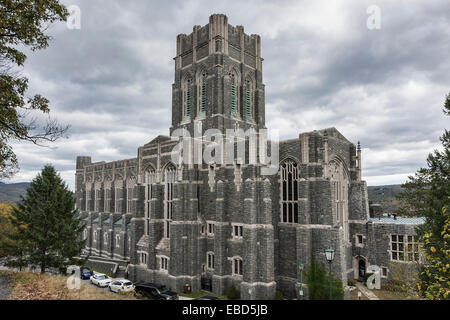 The Cadet Chapel, West Point Military Academy campus, New York, USA Stock Photo