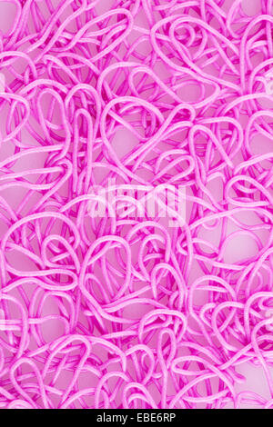 Plastic place mat texture for background, close-up image. Stock Photo