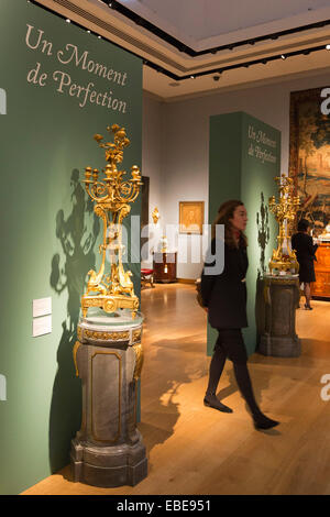 London, UK. 28 November 2014. Christie's present a collection of French paintings and decorative arts in Un Moment de Perfection Stock Photo