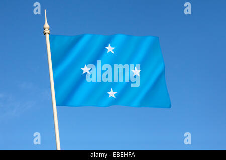 Flag of the Federated States of Micronesia Stock Photo