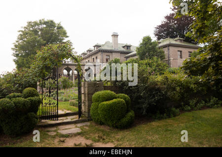 Harkness memorial state park in Waterford CT Stock Photo