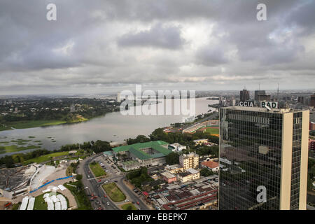 Abidjan, Ivory Coast. 17th Oct, 2014. Ivory Coast is the largest economy in the West African Economic and Monetary Union and itÂ´s economic capital Abidjan is known as Western AfricaÂ´s Paris. © Patrick Meinhardt/ZUMA Wire/ZUMAPRESS.com/Alamy Live News Stock Photo