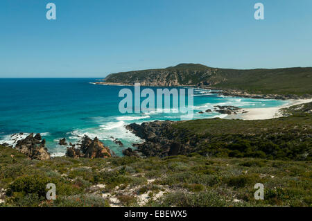 West Beach from Cave Point, Fitzgerald River NP, WA, Australia Stock Photo