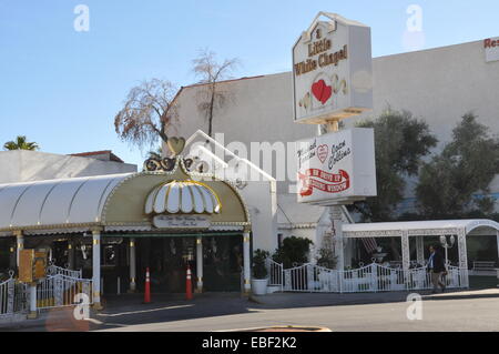 Little White Chapel Drive Thru (Through) window in Las Vegas Stock ...