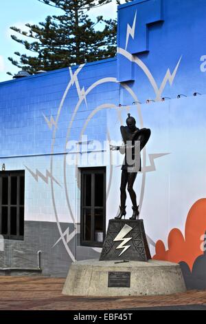 Hamilton Riff Raff New Zealand Hamilton Statue of Riff Raff character from the Rocky ...