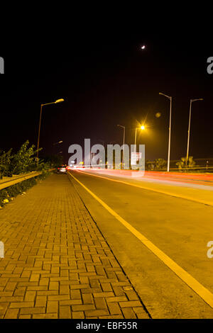 Highway road nobody Stock Photo