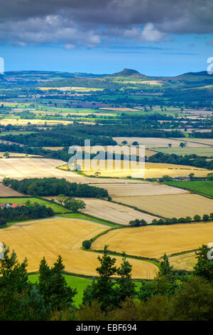Roseberry Topping from Hasty Bank, Cleveland, North Yorkshire Stock Photo