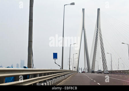 india Mumbai  Bridge  Flyover Stock Photo