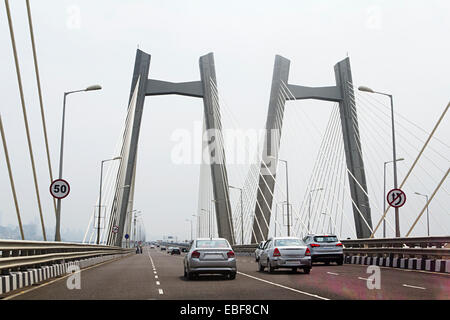 india Mumbai  Bridge  Flyover Stock Photo