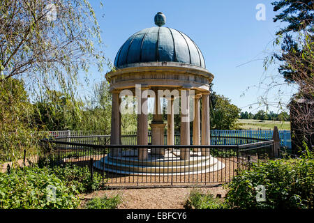 The tomb of President Andrew Jackson at the Hermitage in Tennessee Stock Photo