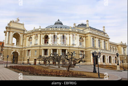 Odessa National Academic Theater of Opera and Ballet, Ukraine Stock Photo