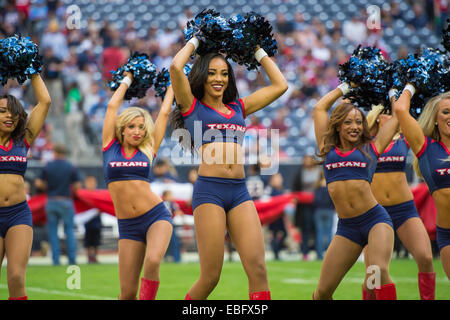 Houston, Texas, USA. 30th Nov, 2014. The Houston Texans Cheerleaders perform prior to an NFL game between the Houston Texans and the Tennessee Titans at NRG Stadium in Houston, TX on November 30th, 2014. Credit:  Trask Smith/ZUMA Wire/Alamy Live News Stock Photo